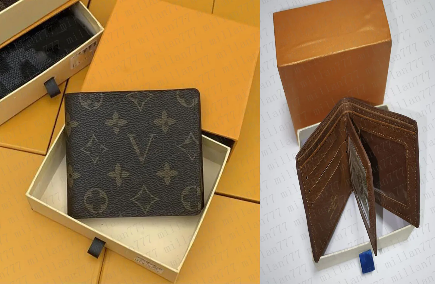 Üst lüks deri çanta cüzdanları llouiseity moda tasarımcı cüzdanları vviutonity retro el çantası erkekler için klasik kart tutucular madeni para ünlü debriyaj cüzdanı 20 renk