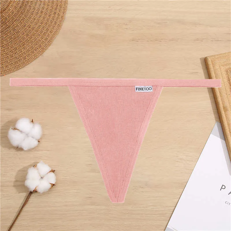 Briefs Panties Other Panties FINETOO Cotton Panties For Women Sexy Low  Waist Underwear Thongs Female T Back G String Ladies Briefs Girls M XL  Bikini Lingerie X0719 From Sts_019, $27.09