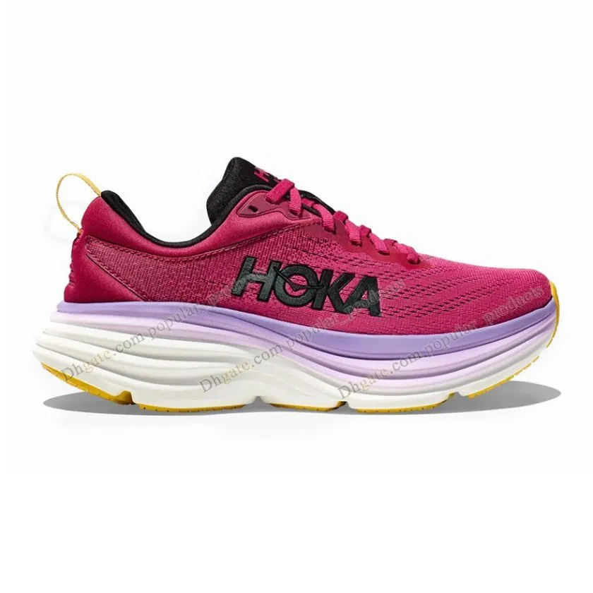 Free People Hoka Clifton 9 Sneakers in Pink