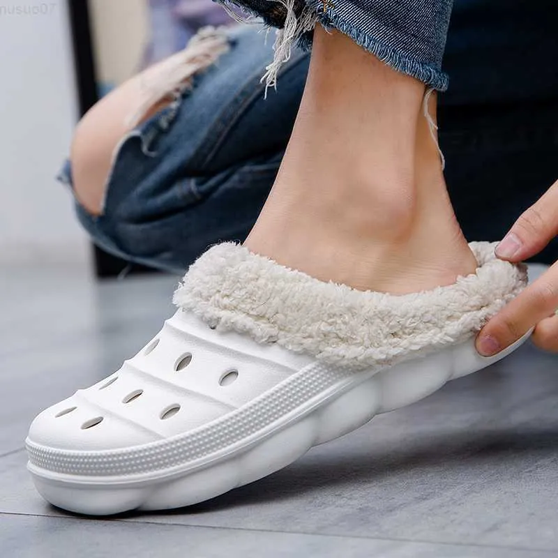 Pantofole Uomo Donna Pantofole Inverno Caldo Pantofole Pelose