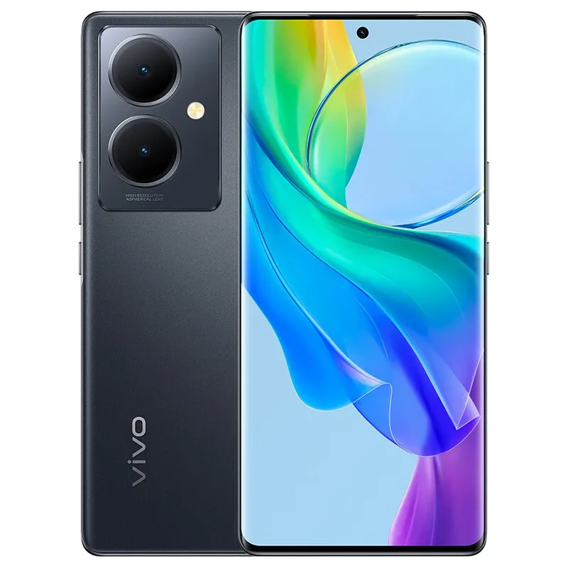 Originele Vivo Y78+ 5G mobiele telefoon Smart 8GB RAM 128GB 256GB ROM Snapdragon 695 50.0MP 5000mAh Android 6.78" 120Hz AMOLED Volledig scherm Vingerafdruk ID Face Wake mobiele telefoon