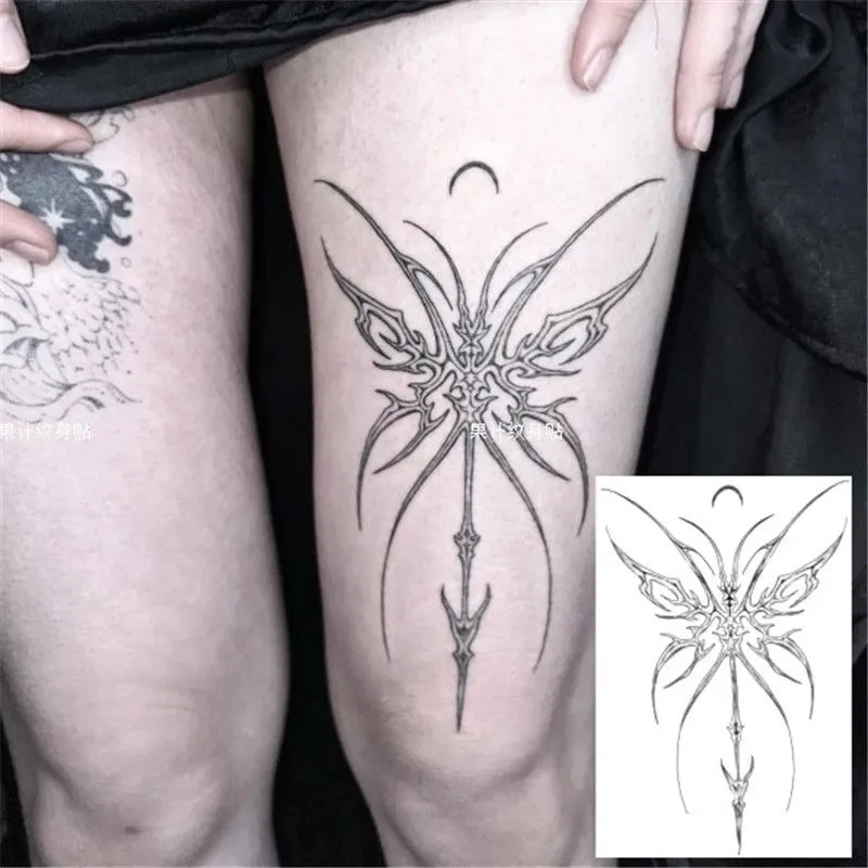 Sexiga babes vattentäta tatuering klistermärken grossistkonst falska tatueringar för kvinnor tato söt tatoo festival hotwife tillfälliga tatueringar