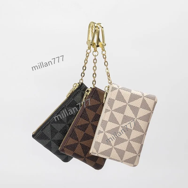 with dust bags and box KEY POUCH POCHETTE CLES Designers Fashion handbag Women Mens Credit Card Holder Coin Purse Luxurys Wallet Bag