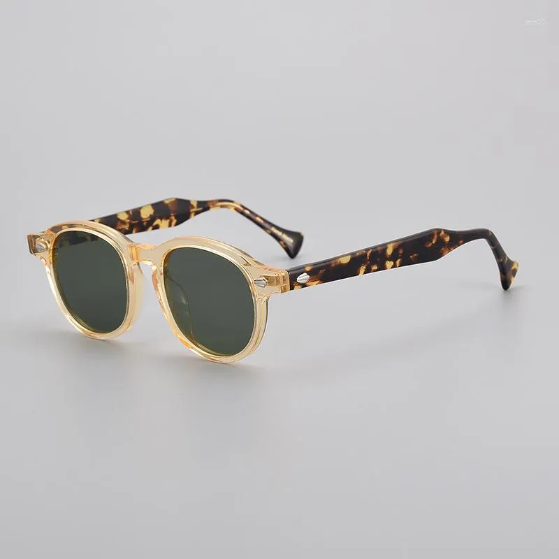 Vintage Square Polarized Johnny Depp Sunglasses For Men And Women Acetate  Brand With Black Tortoise Shades For Driving And Fishing From Jam07, $86.43