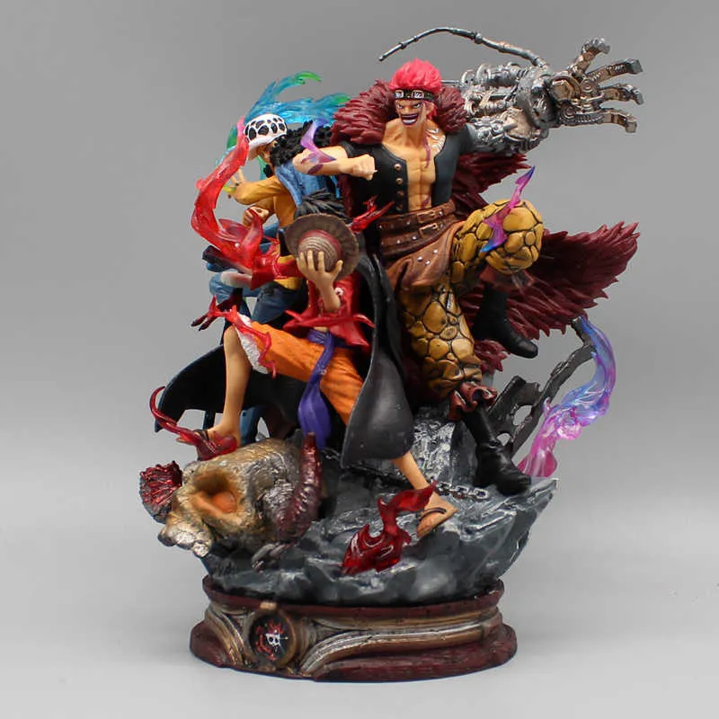 Figurines articulées One Piece Luffy Kid Law 20 cm STATUE DE COLLECTOR Figurines articulées One Piece Luffy Kid Law 20 cm STATUE DE COLLECTOR