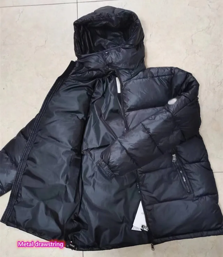 Luxury brand winter puffer jacket mens down jacket men woman thickening warm coat leisure men