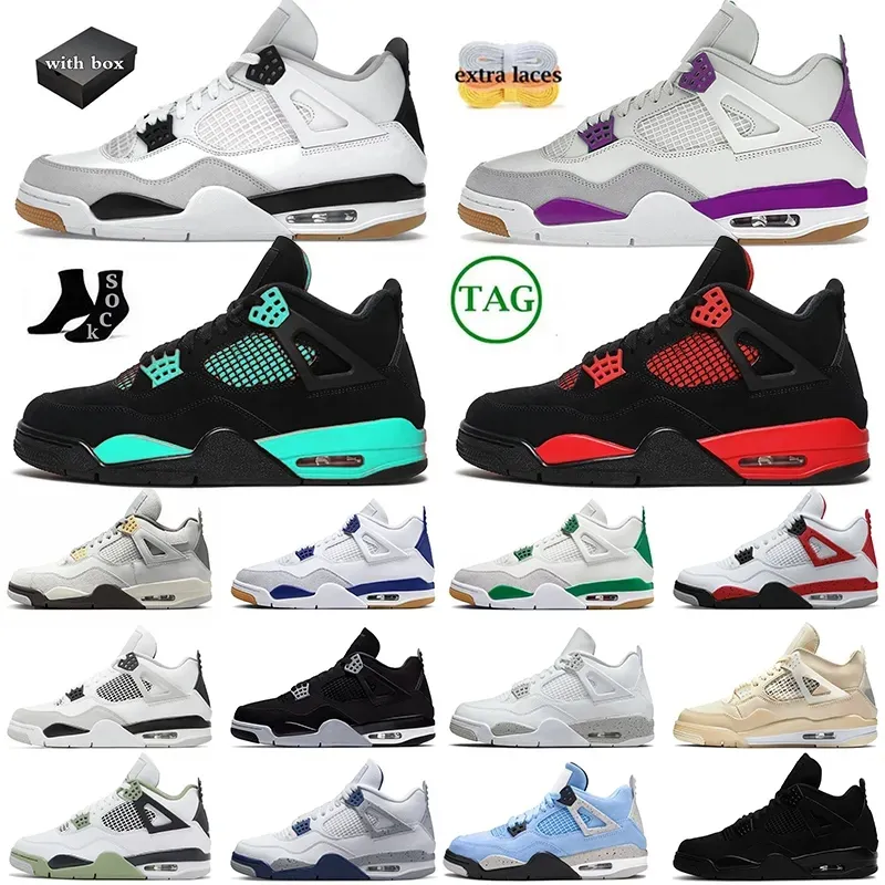 Box Jumpman 4 Basketball Shoes Men Women 4s Colorful, Lightweight ...