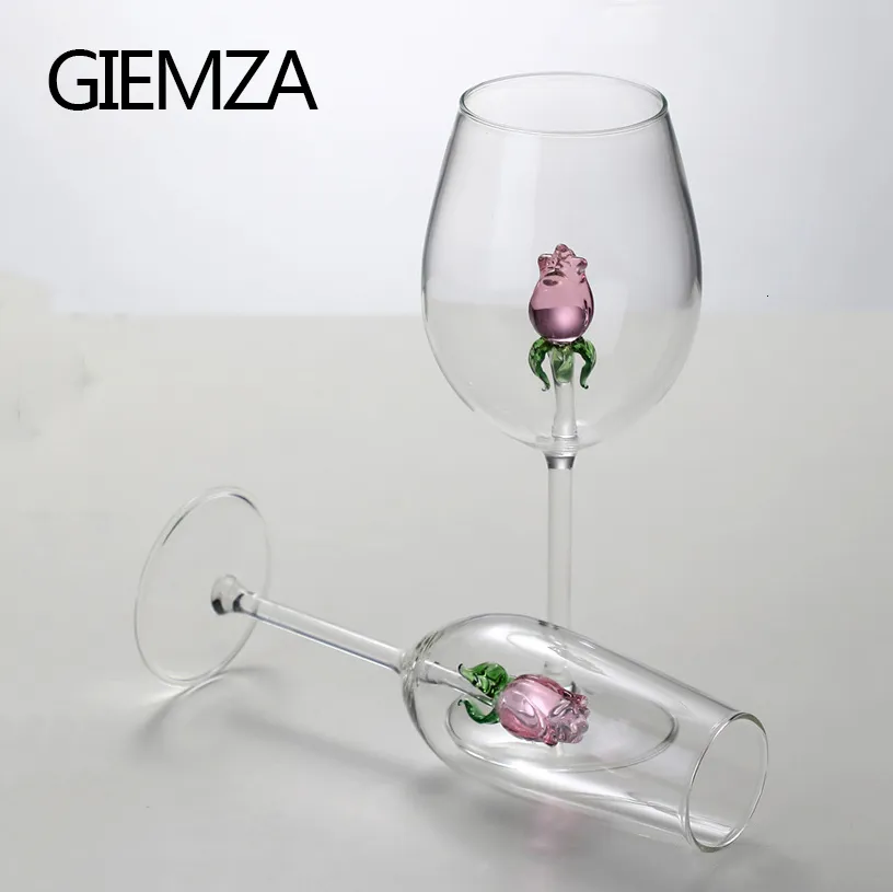 Bicchieri da vino iridescenti, regali di atrionio r and rs coe regalo di fidanzaento per