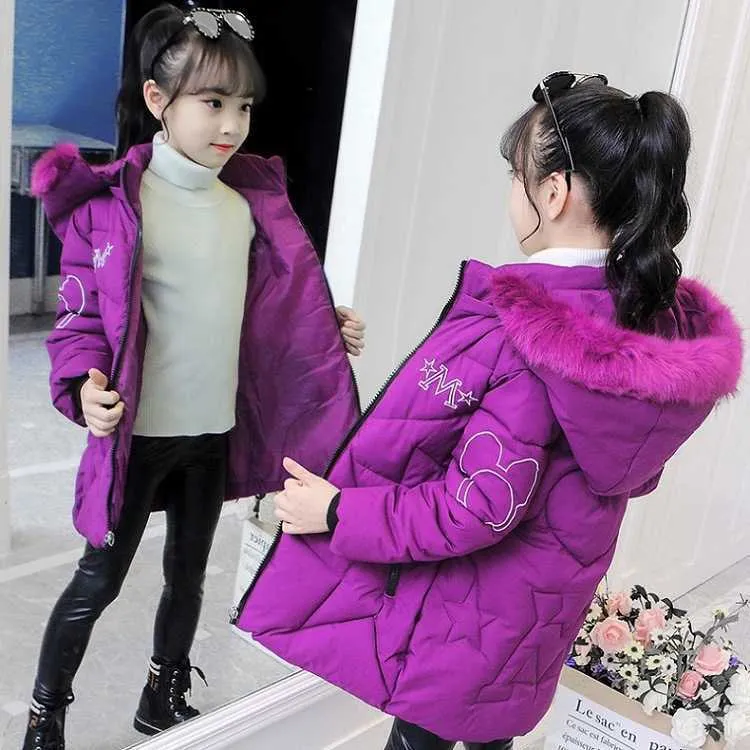 Doudoune fille 4 ans sale