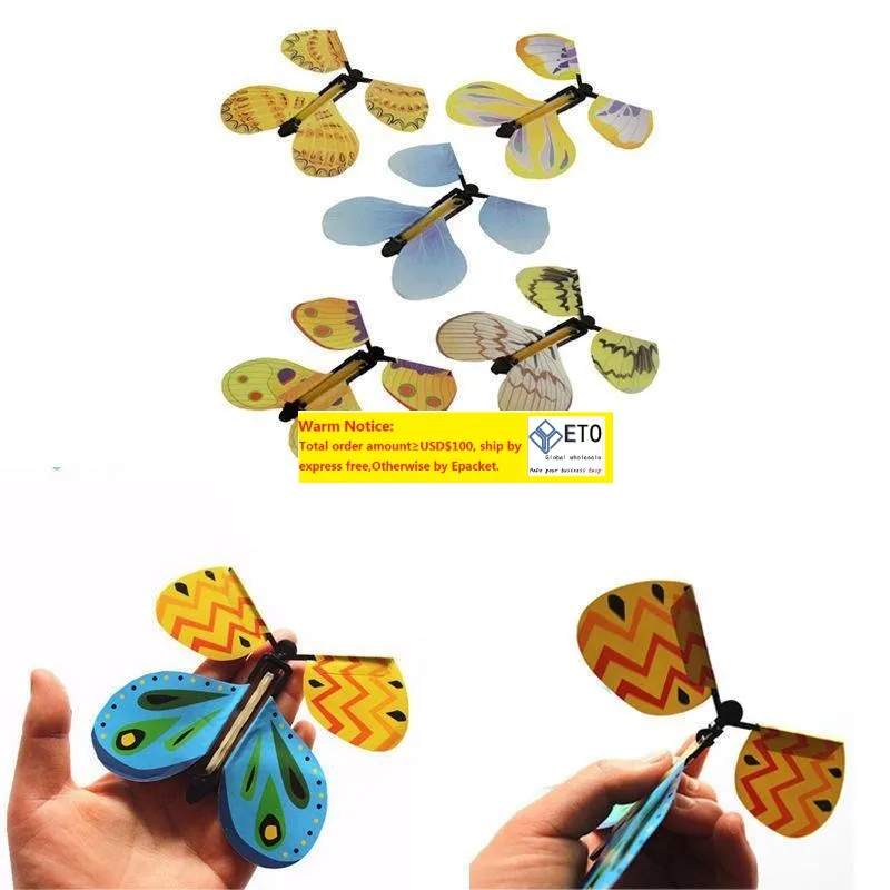 Nouveau papillon magique volant changement de papillon avec les mains vides dom butterflyZZ