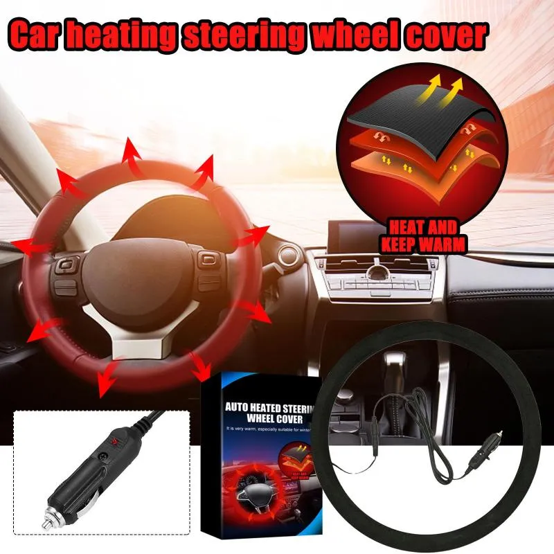 Winter Heated Steering Wheel Covers  Auto Protector And Hand