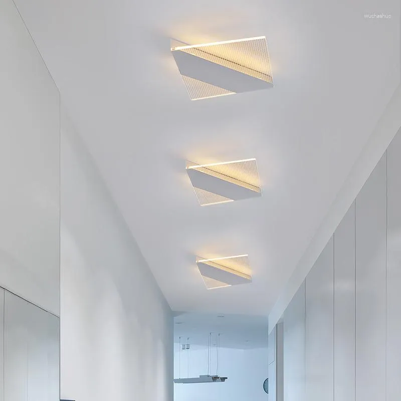 Luci a soffitto decorativo semplice leggero lampadario moderno lampadario in vetro