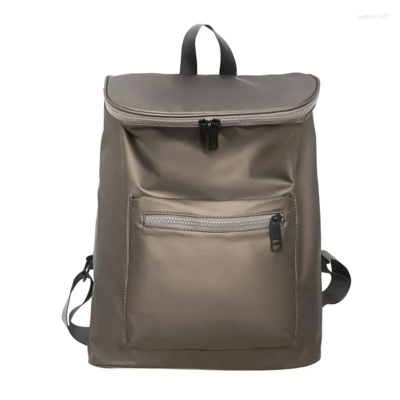 Borse da scuola Zaino grande Borsa da scuola media superiore Borsa da viaggio per studenti adolescenti Zaino da viaggio Nero / Argento / Blu / Champagne 517D