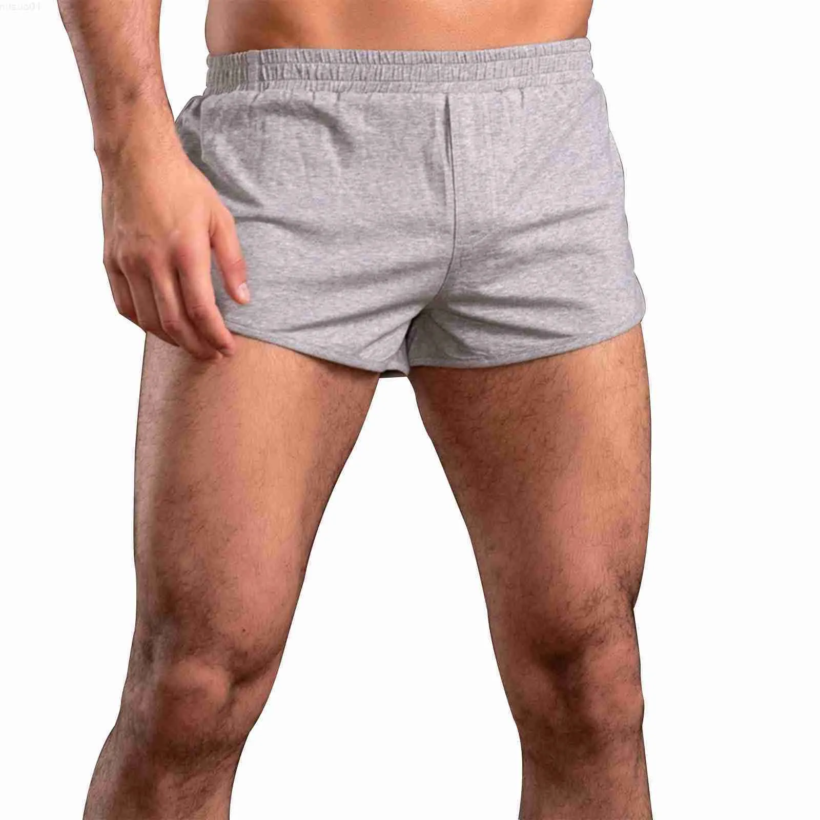 Shorts pour hommes Nouveaux pantalons de pyjama Hommes Accueil Sommeil Bas Sous-vêtements décontractés Shorts Coton Doux Respirant Boxers Été Lâche Homme Oversize Briefs L230719