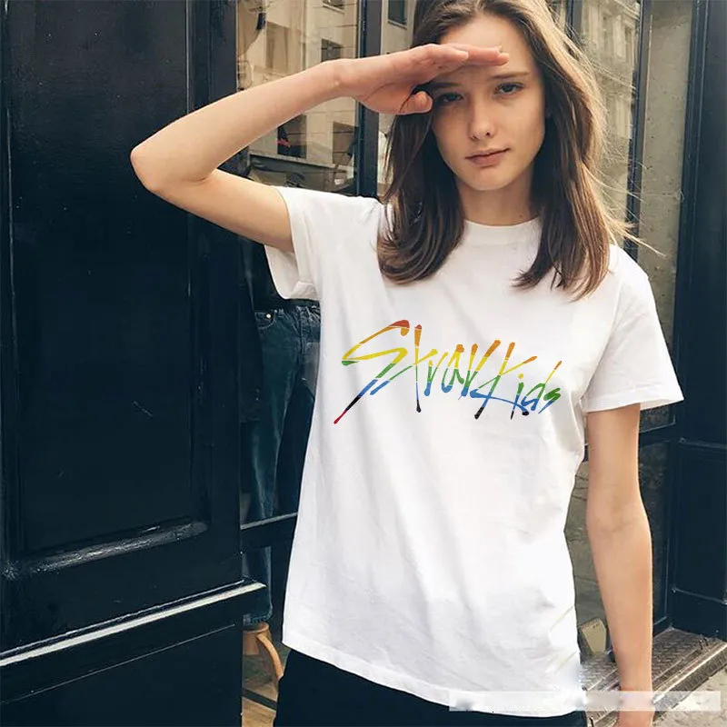 Korean Style Womens Kpop Album Stray Harry Styles T Shirt With