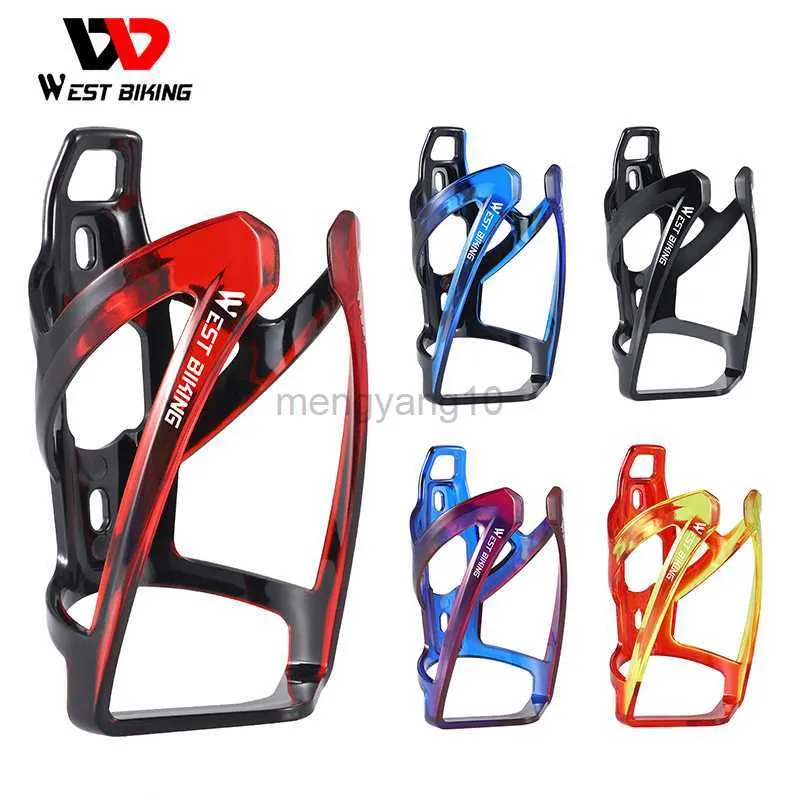 Bouteilles d'eau Cages WEST BIKING Vélo Porte-Bouteille D'eau Universel VTT Vélo De Route Bouteille Tasse Support De Montage Ultra-Léger Vélo Porte-Boisson Cage HKD230719