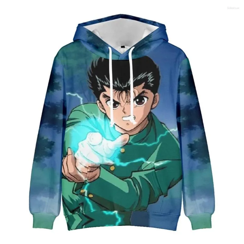 Felpe con cappuccio da uomo WAMNI YU KAKUSHO Merch Felpa con cappuccio primavera e autunno Pullover Anime Abbigliamento moda casual Felpa unica