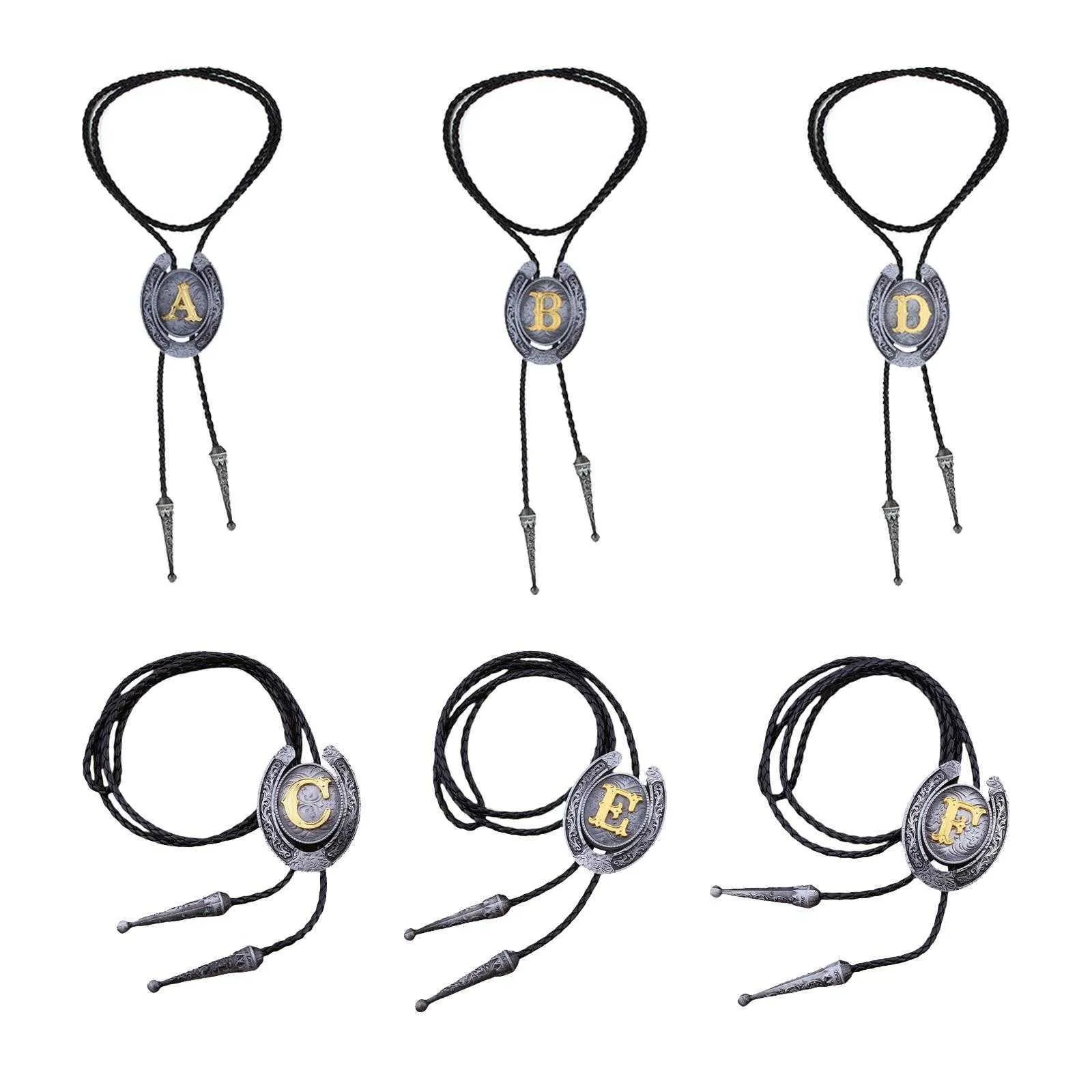 Bolo Ties Chic Cowboy Bolo Tie Creative Pendant mångsidig slips för tröja Festival HKD230719