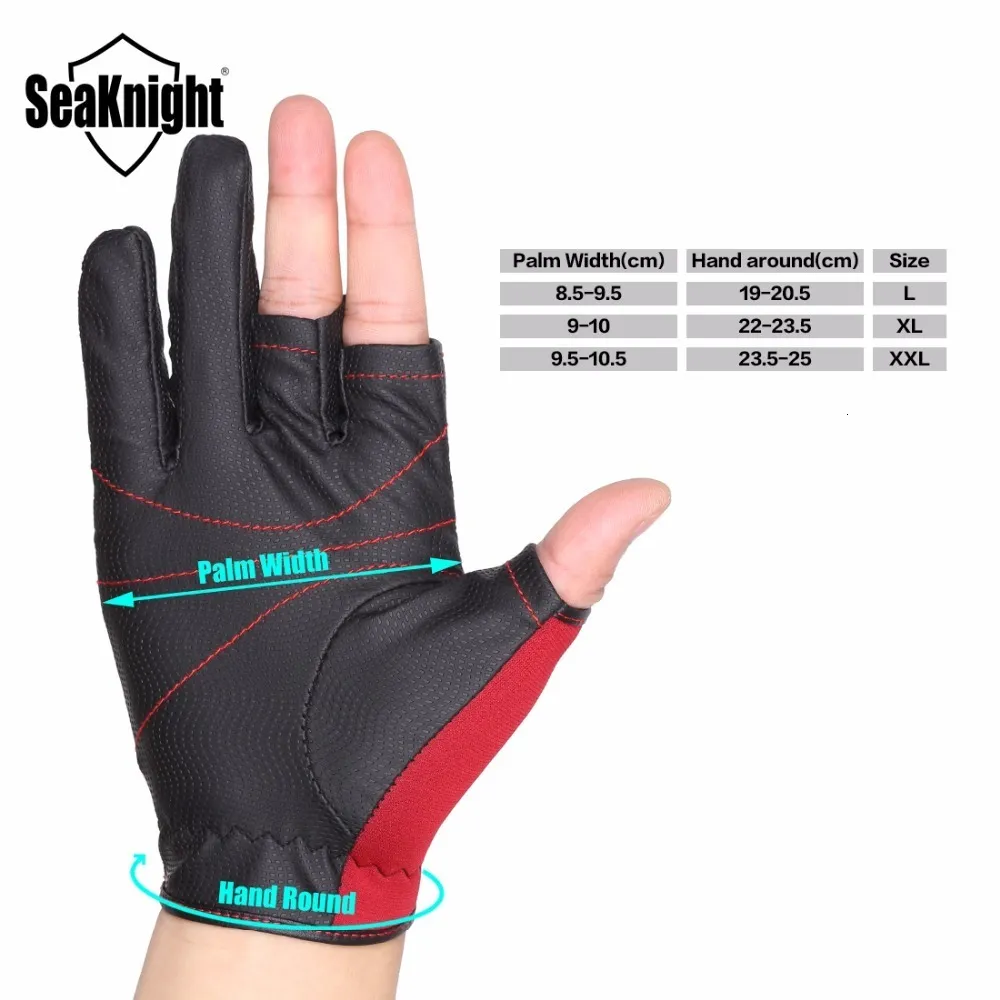 SeaKnight SK03 Winter Fishing Best Ice Fishing Gloves Half Finger