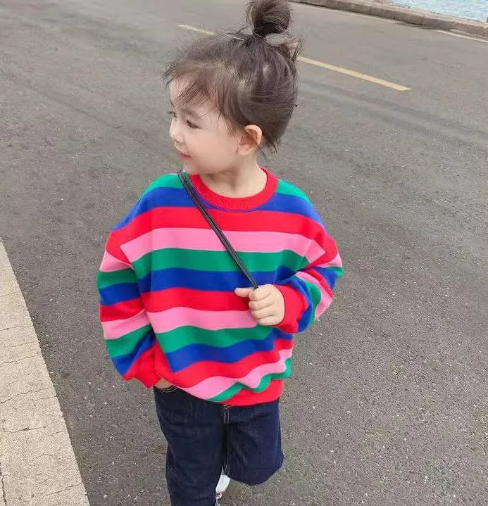 İlkbahar Sonbahar Bebek Sweatshirts Çocuk Kazaklar Kat çocuk ceketli palto erkek dış giyim üst katlar erkek rüzgarlık kıyafetleri giysi kız ceketler a006