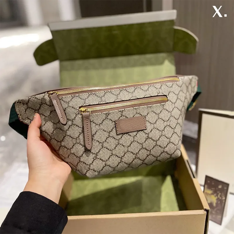 Tasarımcı Erkek Bel Çanta Lüks Fanny Pack Bumbag Mizaç Kemer Çantaları Erkek Sandık Paketleri Omuz Çantası G Çapraz Vücut Cüzdan Çanta Çantası G237193D