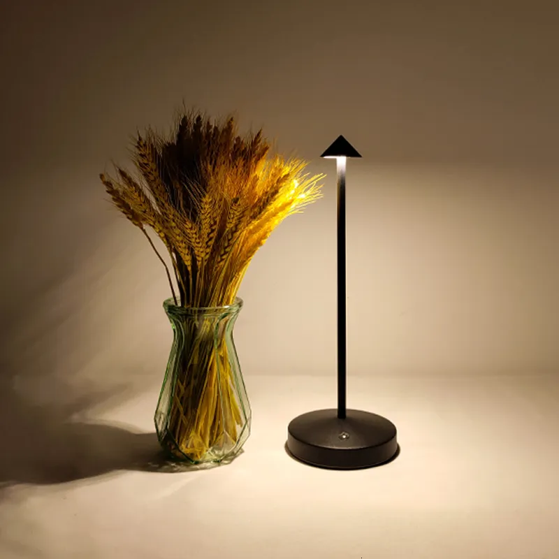 Andere Home Decor Nordic Luxe Touch Lamp Oplaadbare Draadloze Led Batterij Tafellamp Voor Slaapkamer Restaurant Nachtlampje Romantische Bureaulamp 230718
