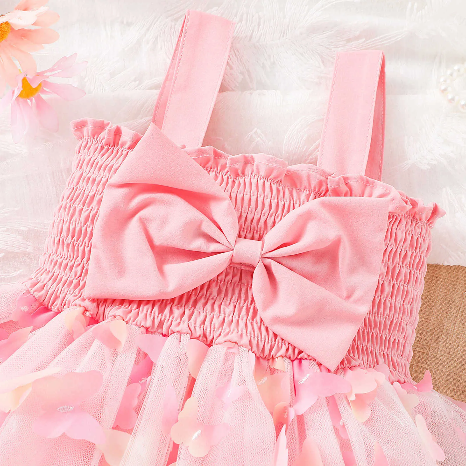 Sukienki dla dziewczyn ma dziecko 6-24m nowonarodzone niemowlęta sukienka księżniczka koronkowa tiulowy motyl impreza ślubna sukienki urodzinowe dla dziewczyny