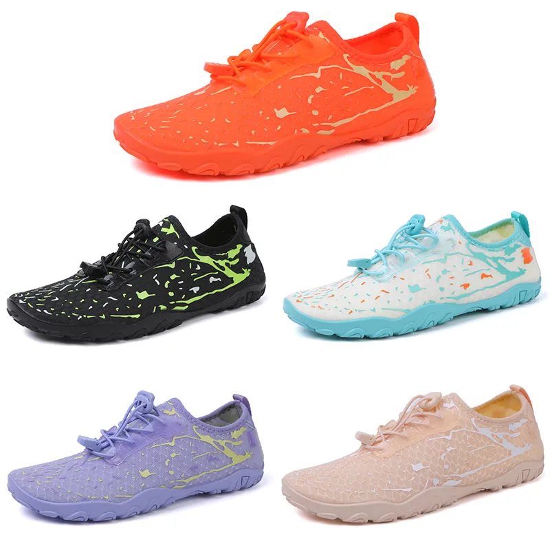 2023 good resilience casual mesh wading shoes purple beige black blue orange for all terrains