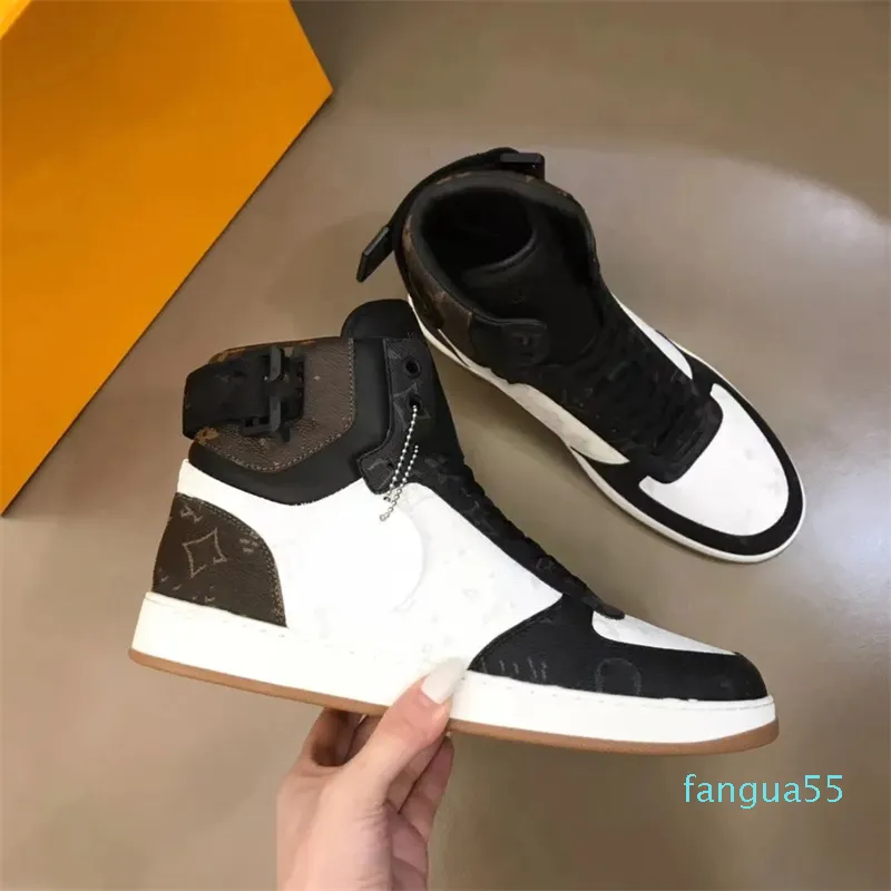 2023- Sneaker Boot Iconic Hi-Top Designers Shoe Leather Grey Transparent Rubber Sole Women and Mens Sneakers 06