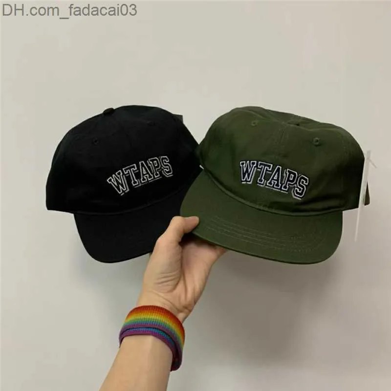 قبعات الكرة 2023 WTAPS لسان القبعة الصيفية قبعة البيسبول القبة المطبوعة زوجين القبعة MZ133 Z230719