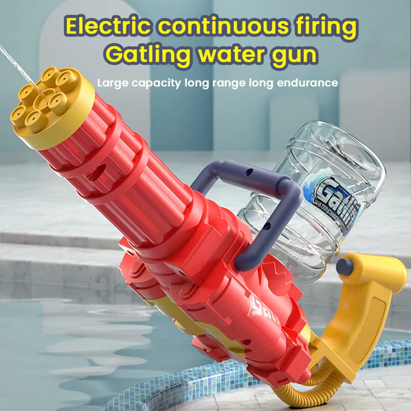 Gun Toys Electric Water Gun High Tech Automatic Water Soaker Guns Large  Capacity Summer Pool Party Beach Outdoor Toy For Kid Adult 230718 From  Nian08, $9.46