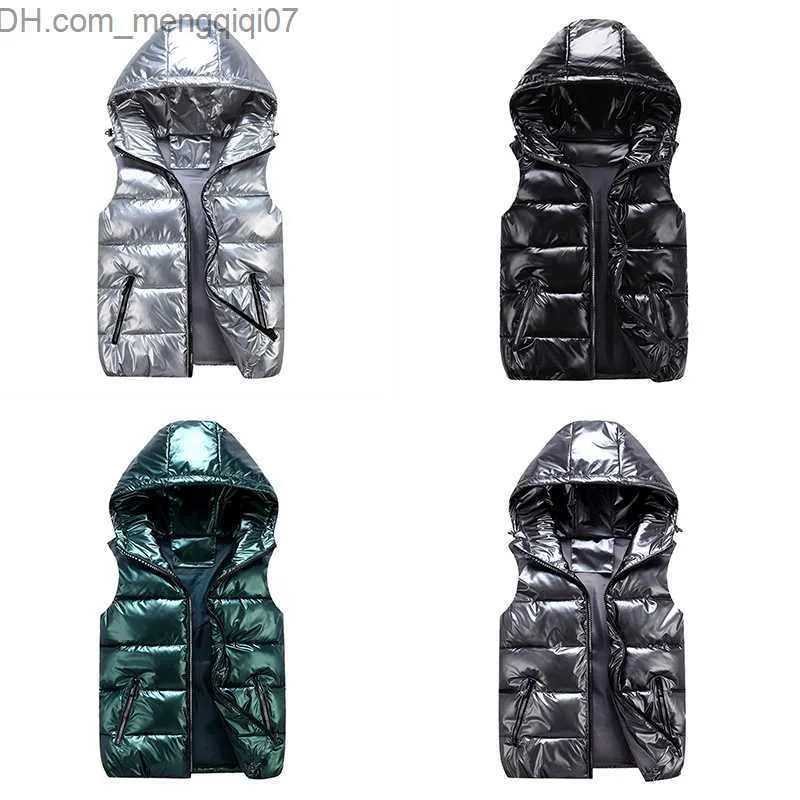 Giacca Invernale Senza Maniche Per Bambini - Gilet Imbottito Con Cappuccio, 2-8 Anni - Foto 6