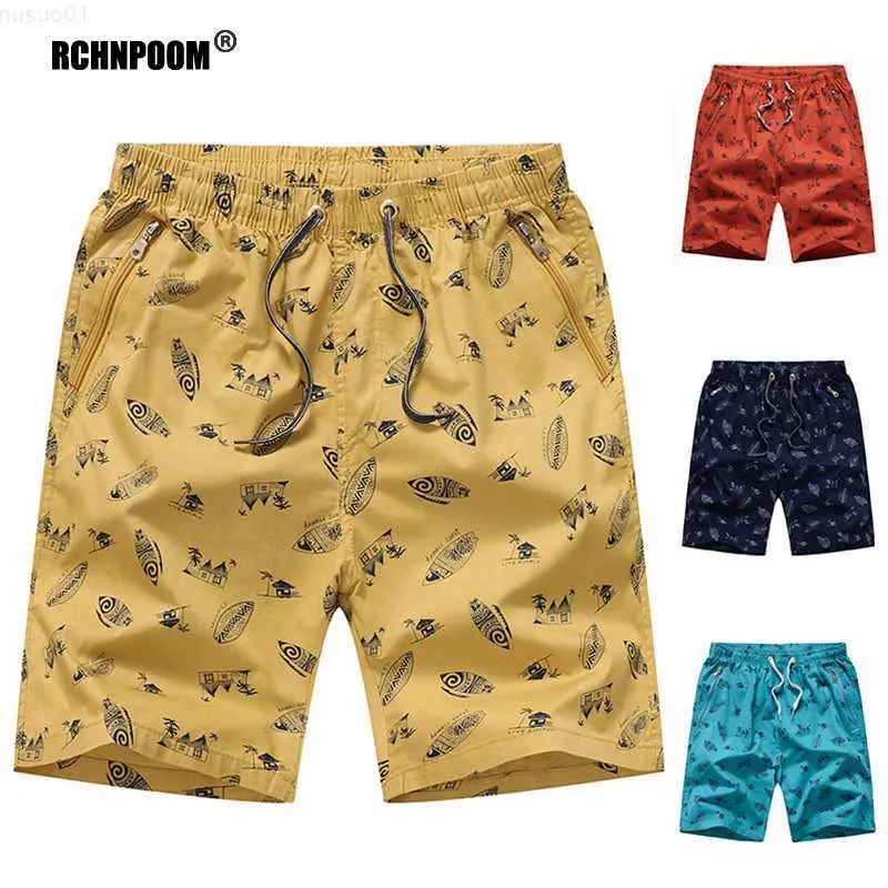 Shorts masculino verão casual shorts de praia masculino 2023 nova marca de algodão impressão moda primavera streetwear calças masculinas joggers shorts quentes soltos masculinos l230719