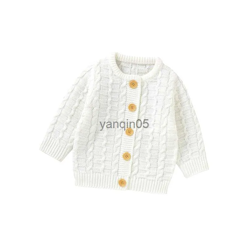 Pullover Baby Sweaters Cardigans Autumn Winter Casual Long Sleeve Knitted Newborn Boys Girls Jackets Coats Toddler Infant Clothes 0-18m HKD230719