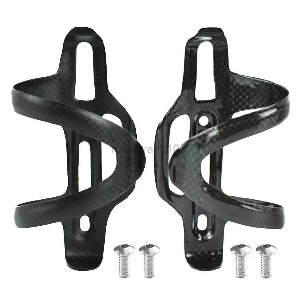 Porte-bidons Ultra léger en fibre de carbone pour vélo Porte-bidon Vélo Porte-gobelet léger pour VTT VTT Vélo de route Cyclisme HKD230719