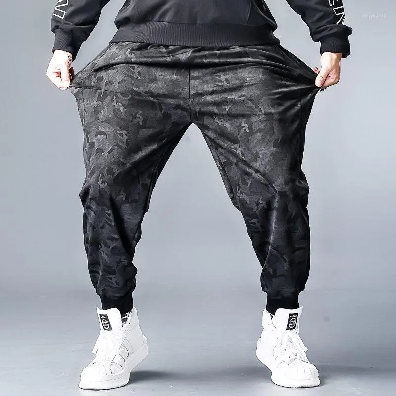 Men's Suits 8XL Oversize Casual Pants Breathable Sweatpants Men Clothing Streetwear Summer Joggers Camouflage Quick Dry Loose Trousers