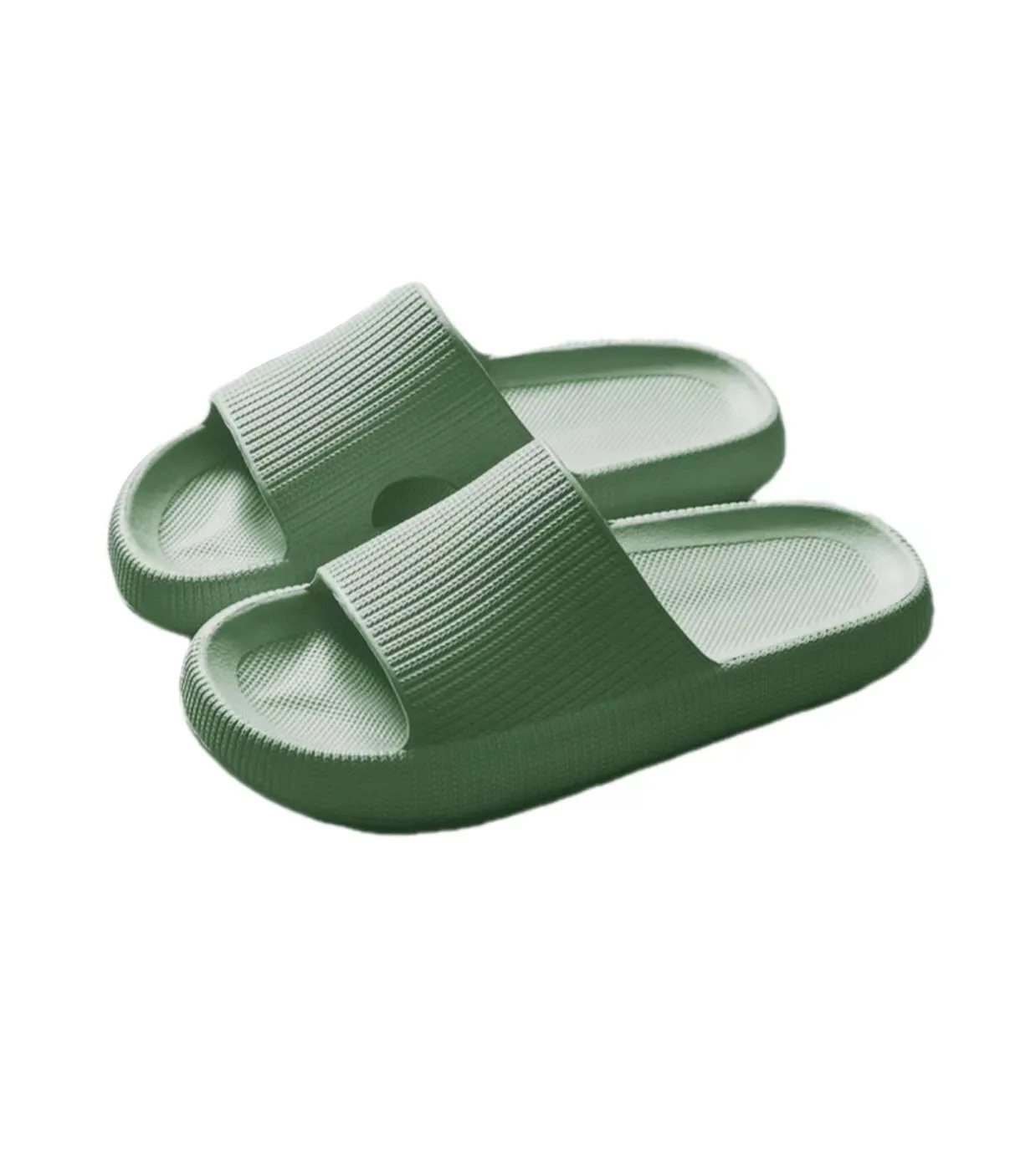 Tjock Soled Home Slippers för kvinnor i sommar mjuk och bekväm inomhusmiljö par cool mopp fekal sensation bad tyst toffel gul