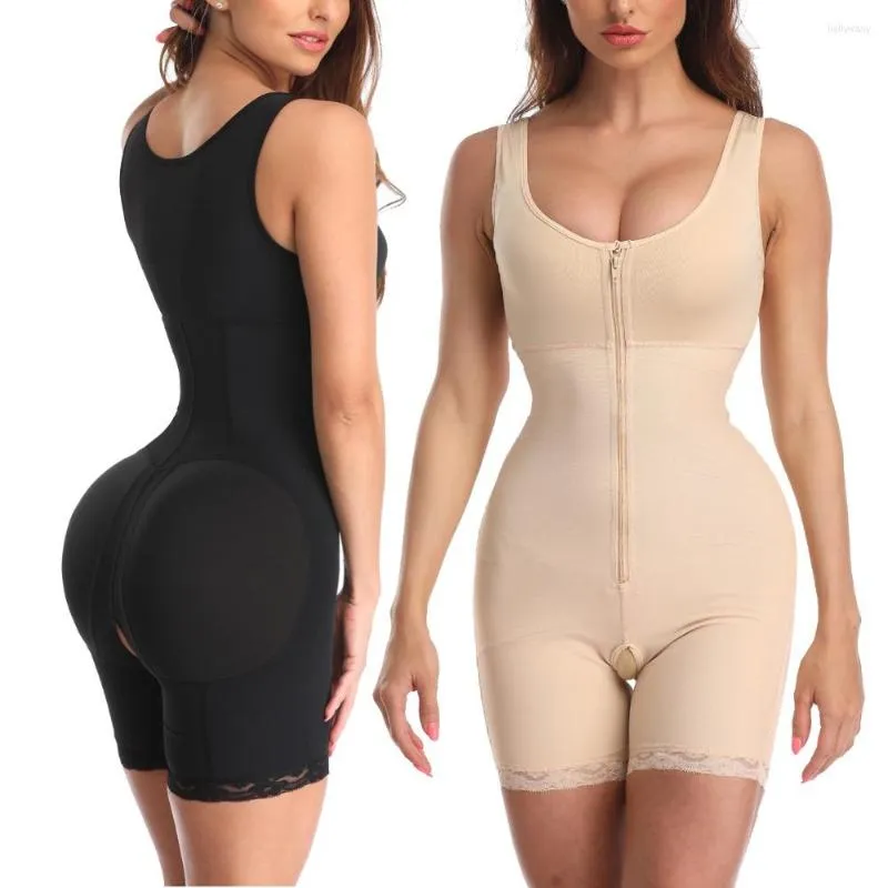 Intimo modellante da donna Colombiaanse Fajas Full Body Shaper Modellering Taille Trainer BuLifter Dij Reducer Tummy Controle Push Up Shapewear