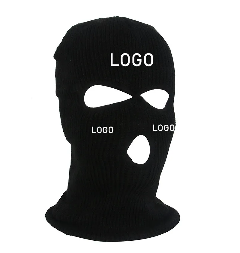 Fashion Face Masks Neck Gaiter Custom Embroidered Winter Women Beanie Hat Balaclava Cycling Ski Mask Men Personalized Your Name Drop 230719