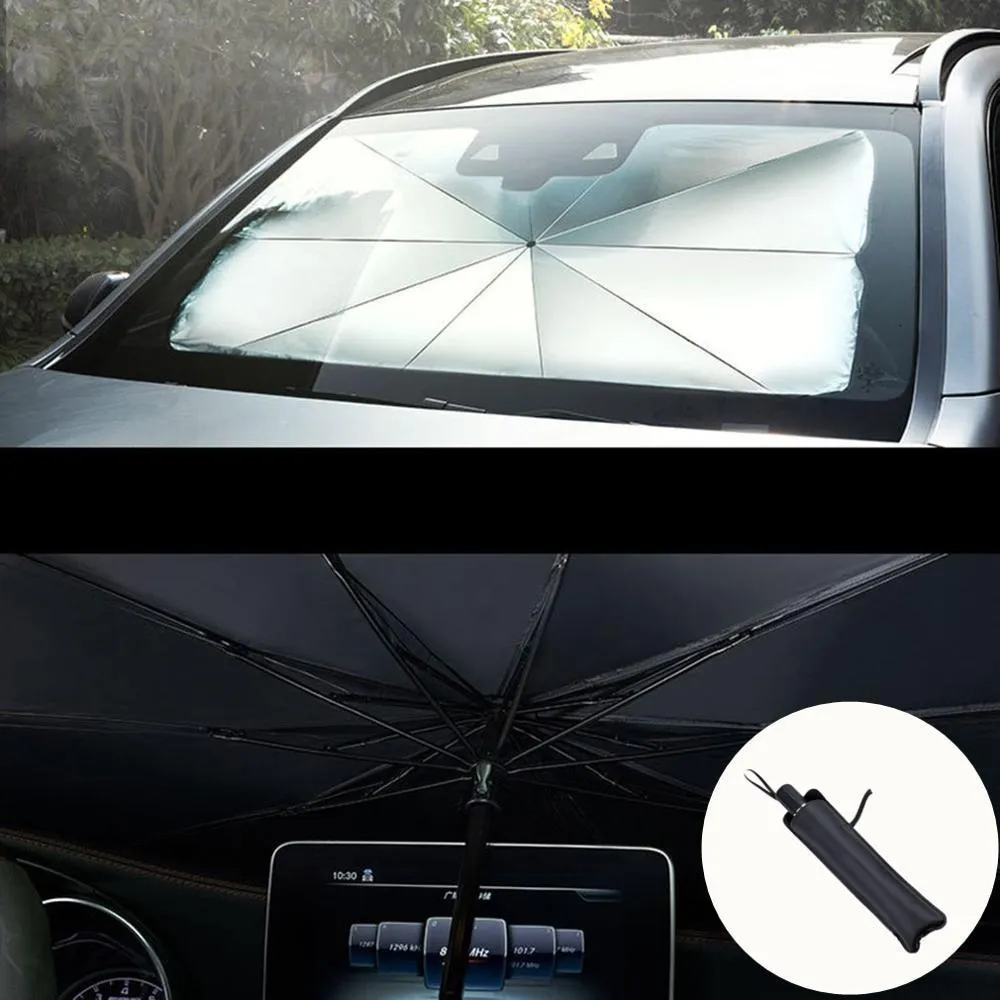 Shade Car Sunshade Interior Front Window Sun Shade Cover UV Protector Sun Blind Umbrella SUV Sedan Windshield Protection Accessoires 230718