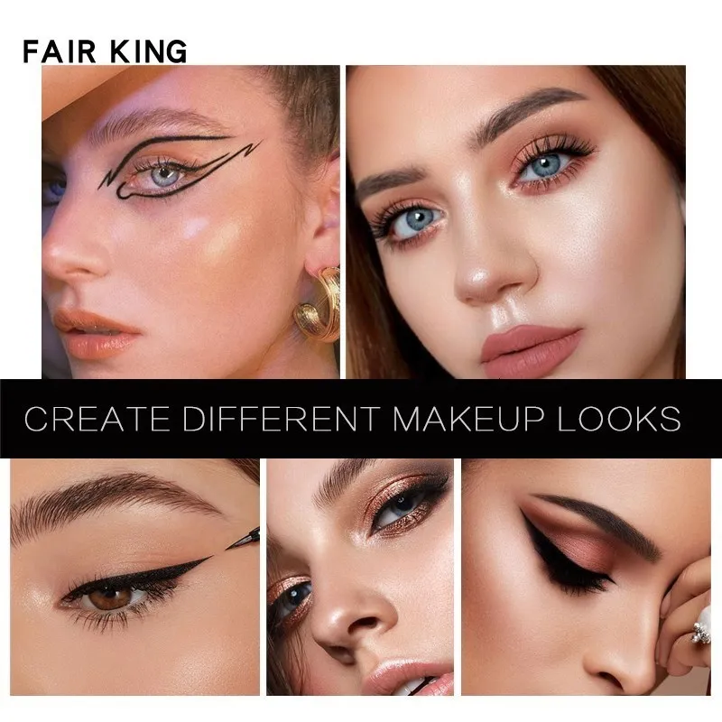 Eye ShadowLiner Combination Fair King trucco eyeliner liquido nero super impermeabile e resistente facile da indossare strumenti cosmetici 230719