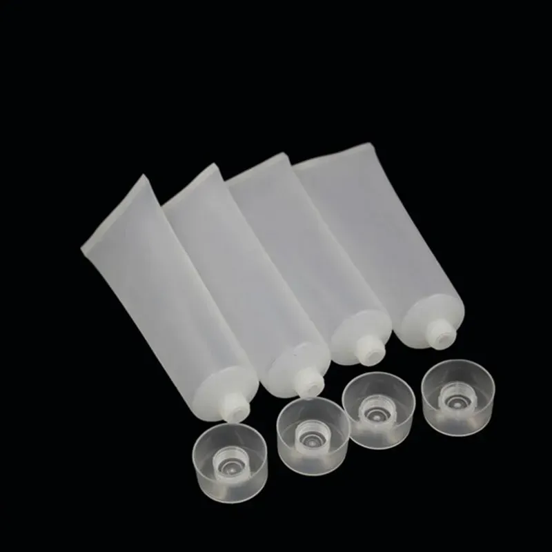 wholesale Flip Cap Cosmetic Soft plastic Lotion Containers Empty Makeup Squeeze Tube Refilable Bottles Lotion Cream Package Screw Cap