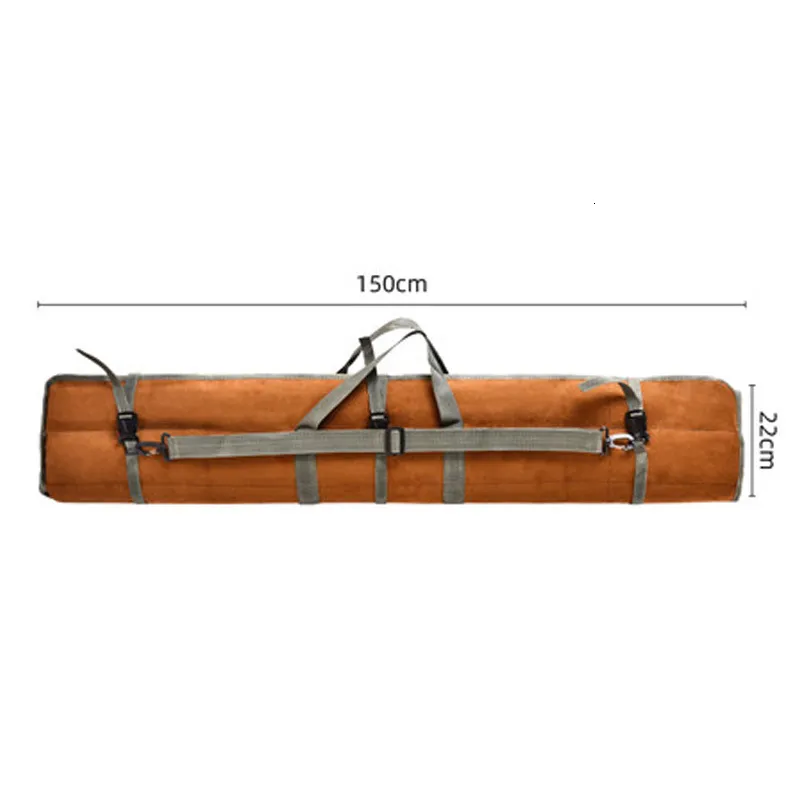 Foldable Fishing Rod Storage Bag Portable Single Layer Case For
