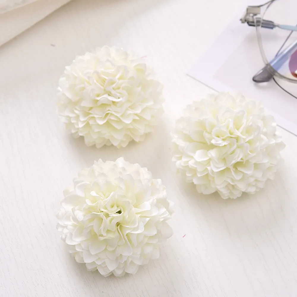 200 unids / lote Numerosas Capas Rosa Cabezas de Flores Artificiales 5 cm Flores Falsas Para la Decoración Del Banquete de Boda Decoración Del Hogar DIY Artesanía Guirnalda Regalos Accesorios 2252