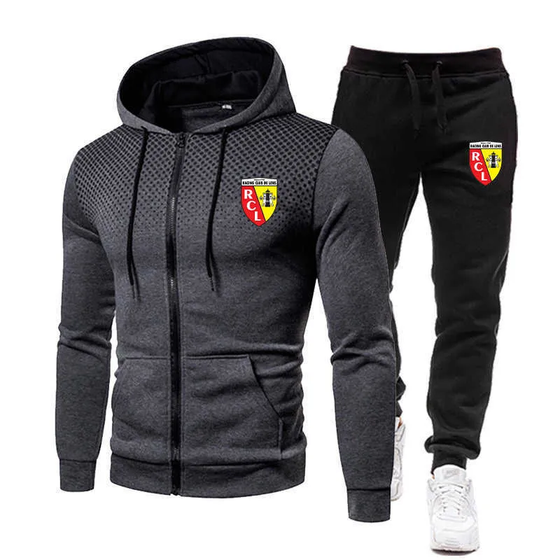 Mens Tracksuits Autumn Winter Mens European Club Rc Lens Set