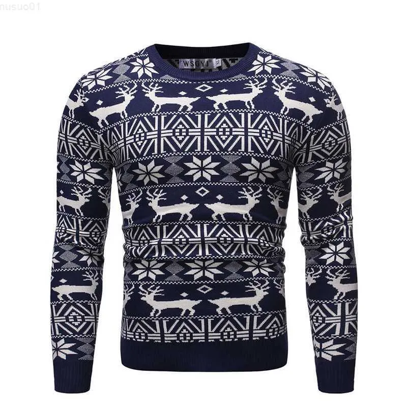 Mens Sweaters Black And White Christmas Sweater Men Christmas