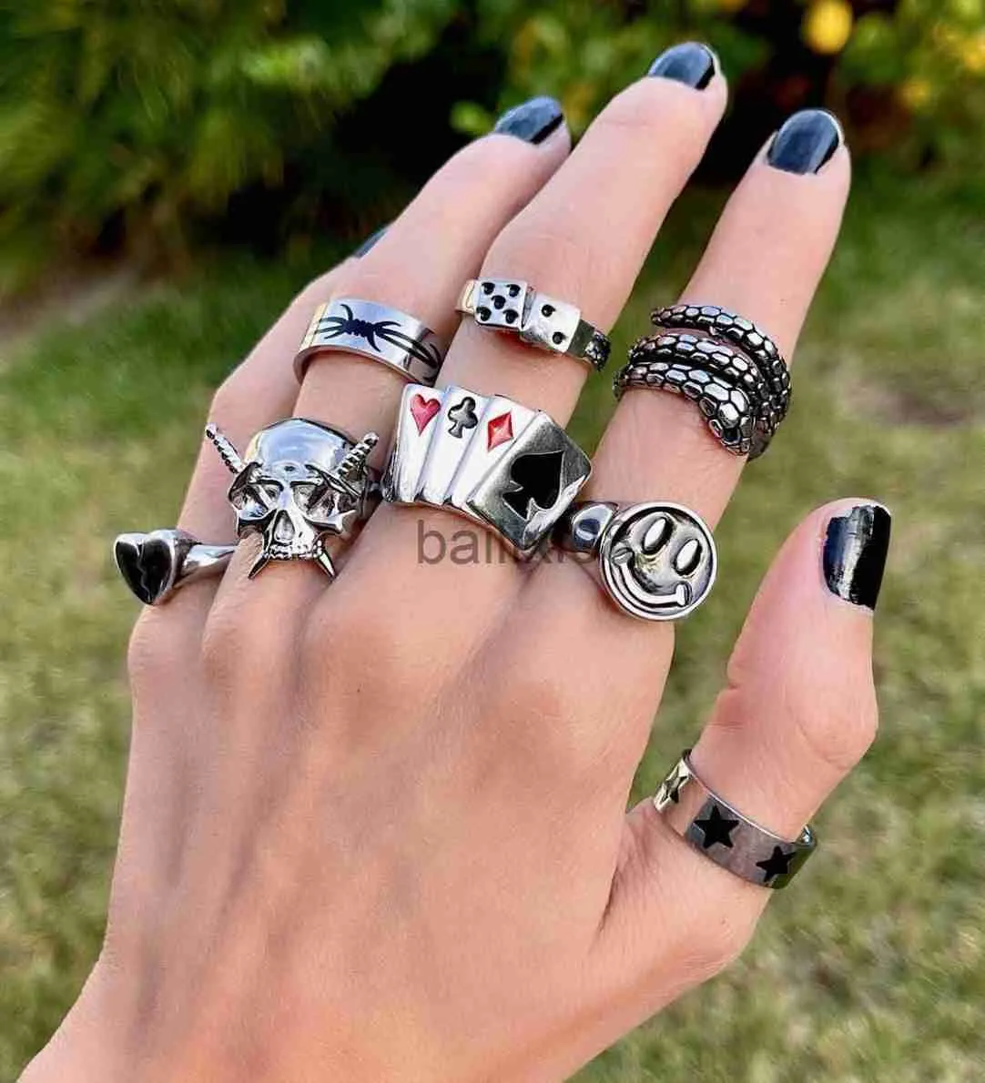 Gothic Buddha Skull Ring | How to look Rock no matter the occasion