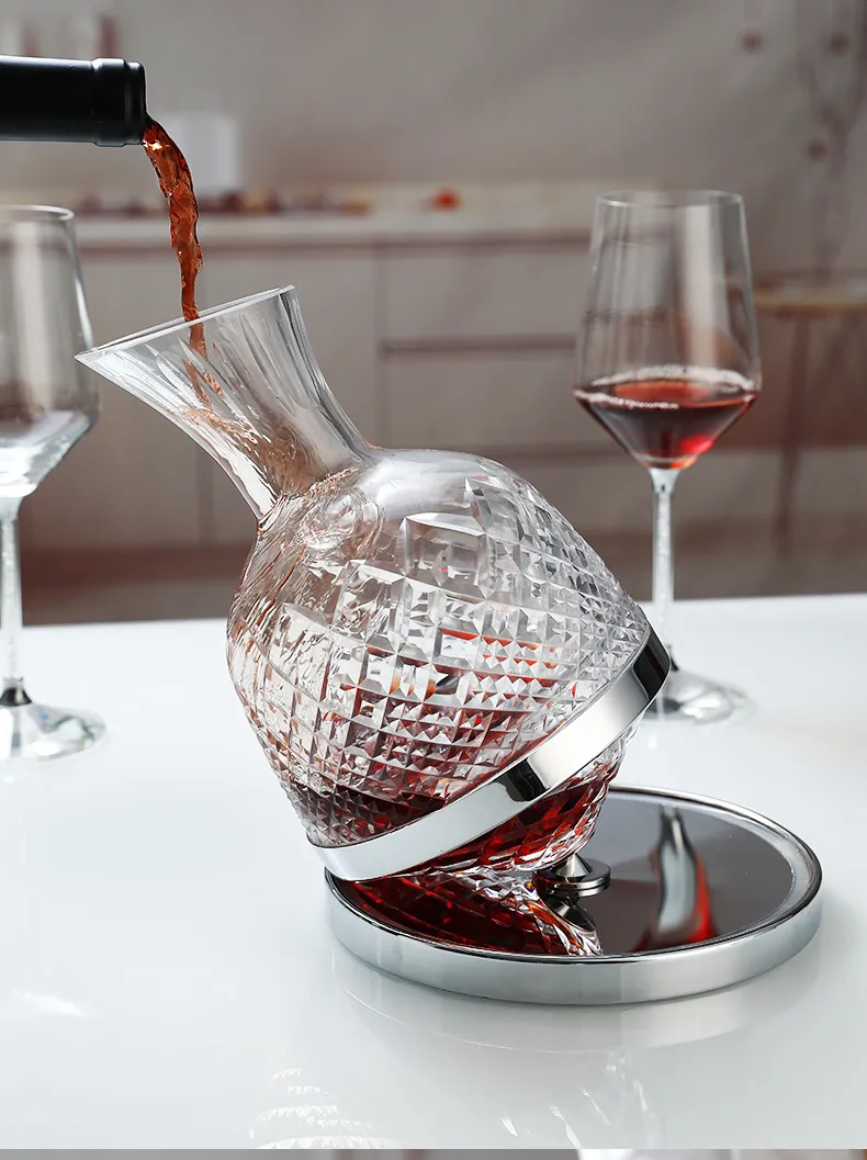 Mafiti Red Wine Pourers Aerator Portable Decanter With Base For Birthday Friendship,Wine Gift Father Day Party Home Use - View #7
