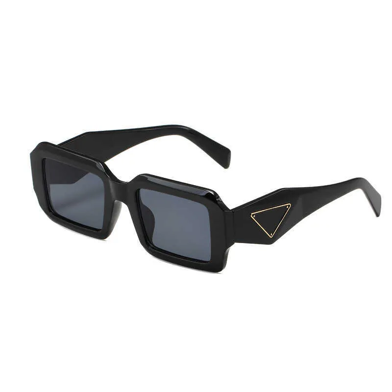 Ny liten låda SP19# solglasögon mode mångsidiga svala glasögon