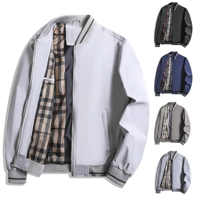 Veste décontractée pour hommes printemps et automne nouvelle veste vêtements à glissière manteau à l'extérieur peut Sport vêtements pour hommes vestes